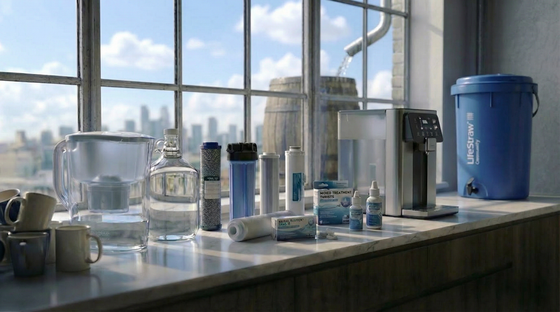 Collect, filter and store water