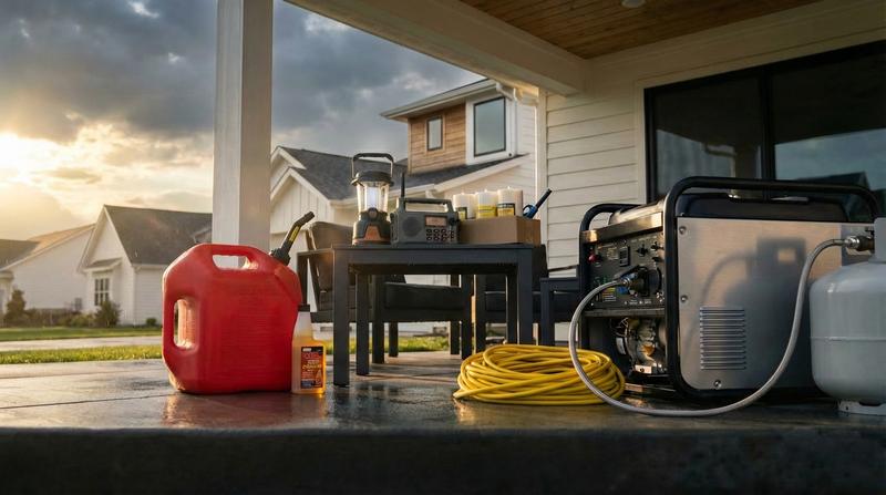 Emergency Power - using solar & gas powered solutions