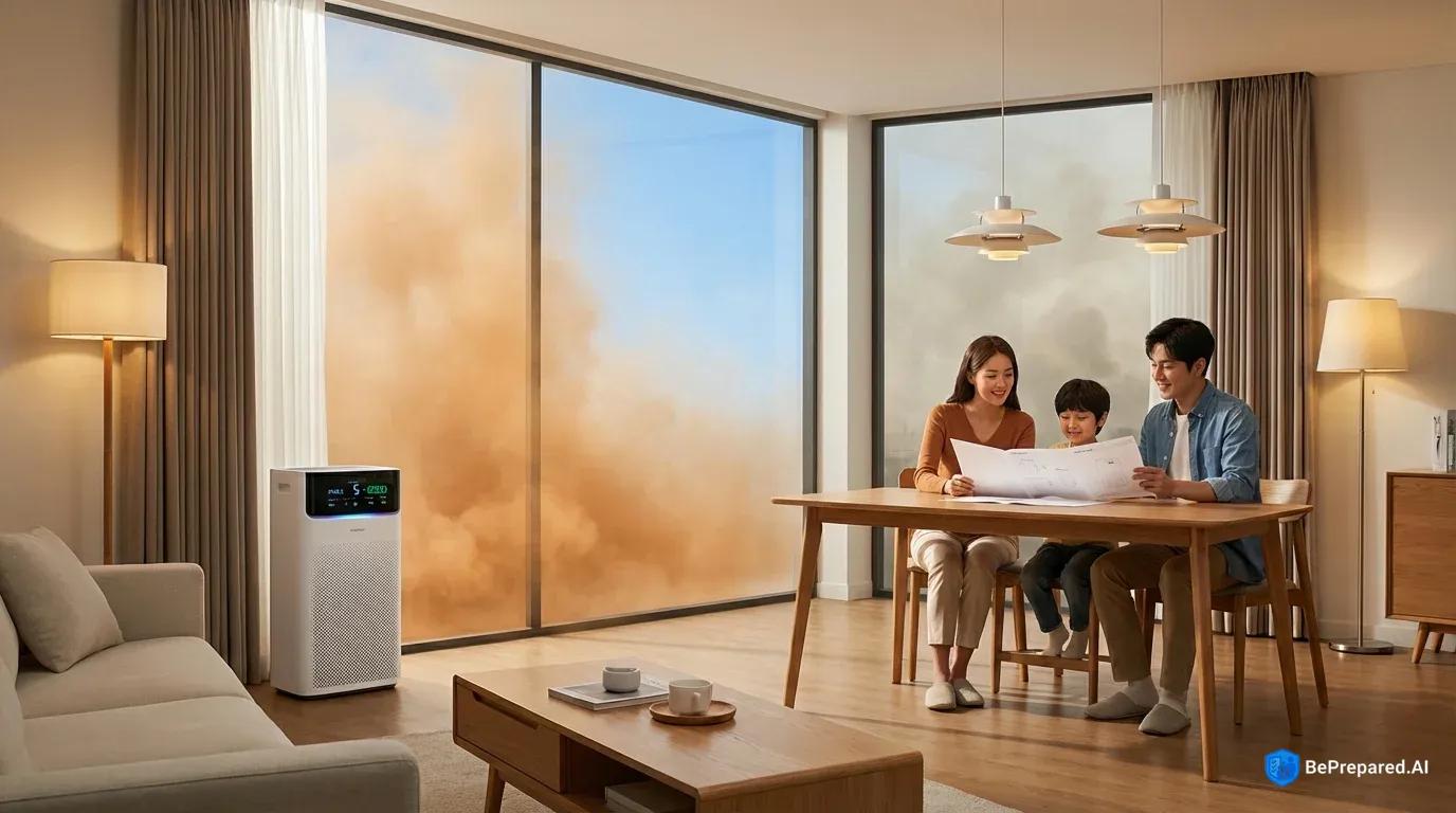 Air Purifier Sizing Calculator for Wildfire Smoke