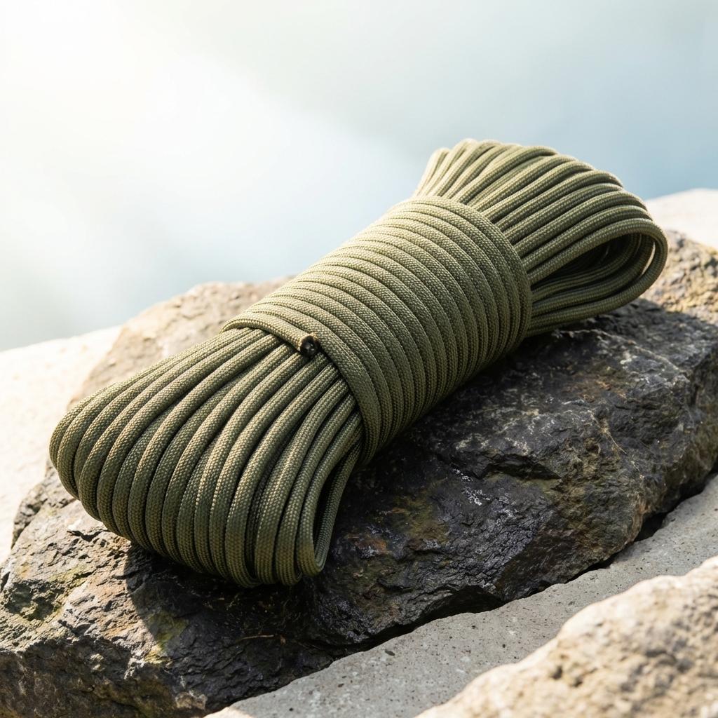 Rope - 100ft of paracord, Army Green