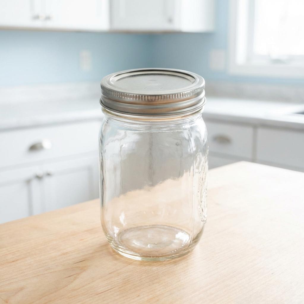 Wide mouth high quality mason jars