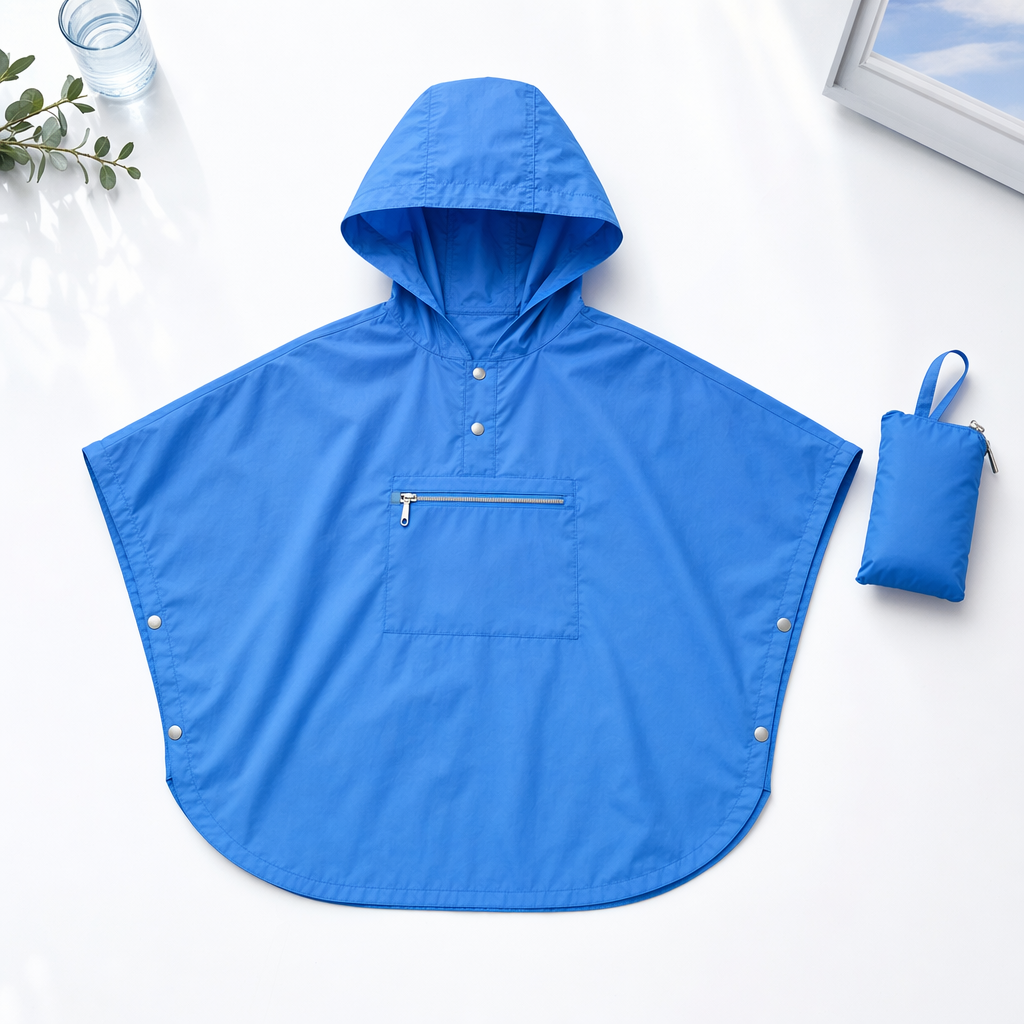 Lightweight Child Rain Poncho