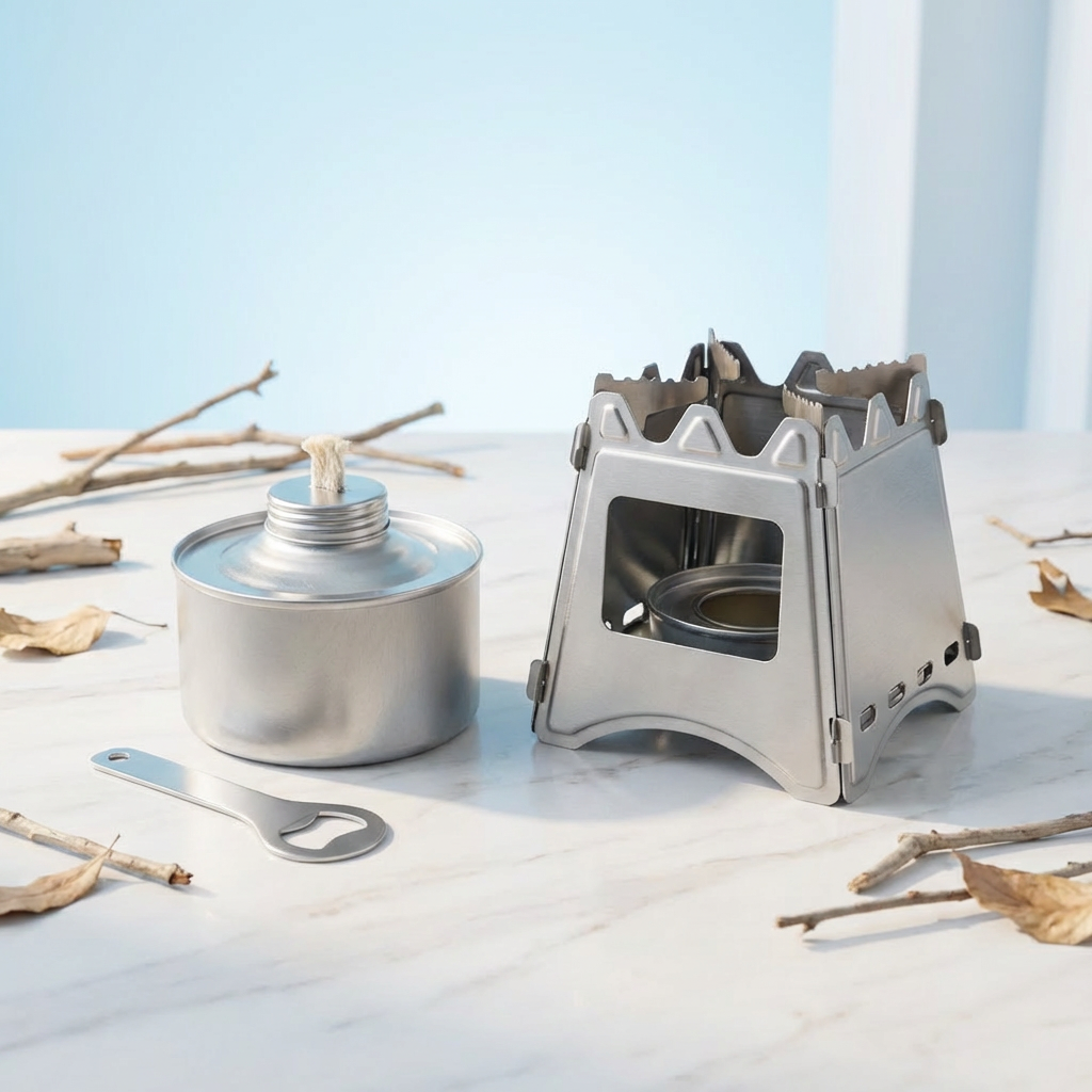 Ministove - use sterno or wood as fuel