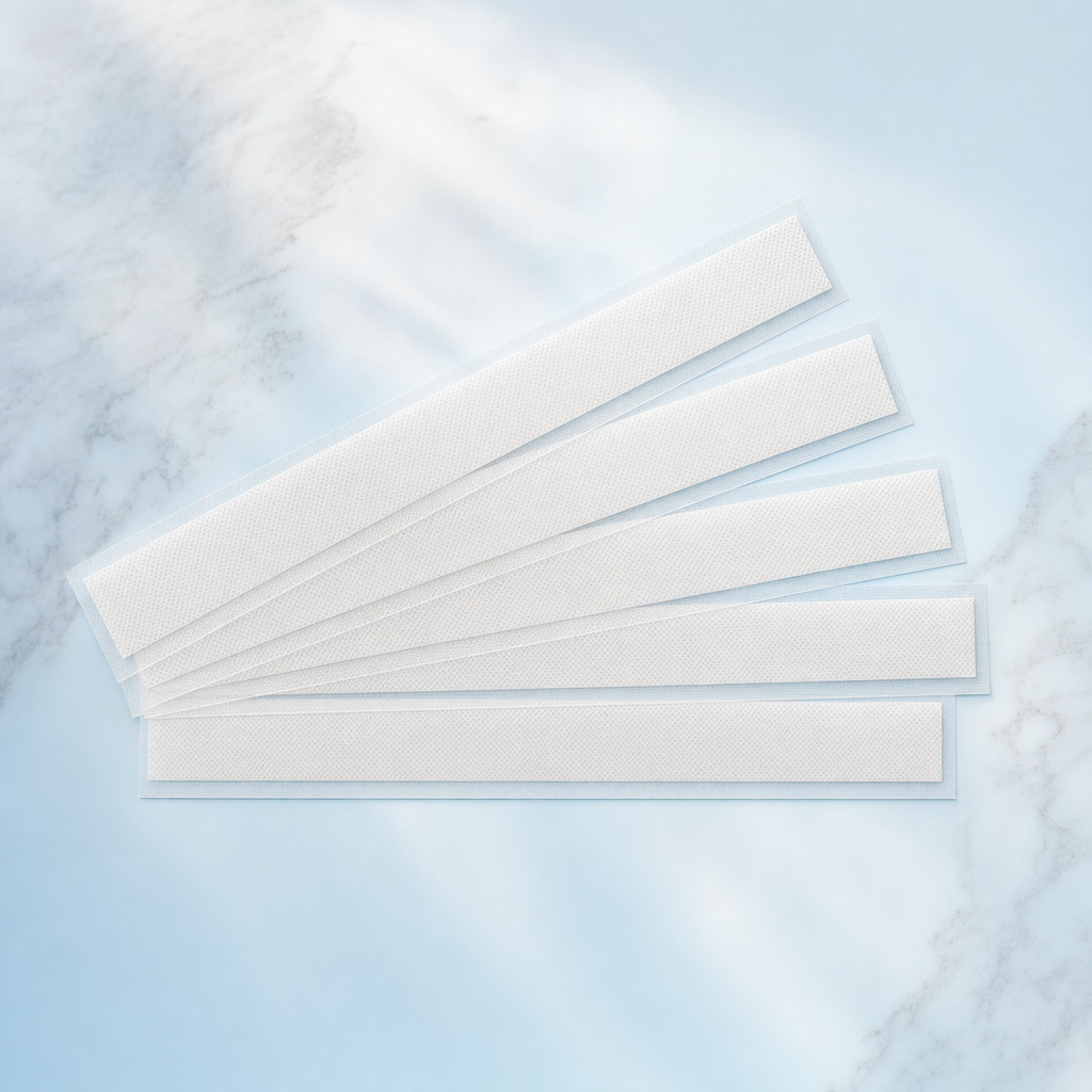 Sterile wound closure strips (Steri-Strips)