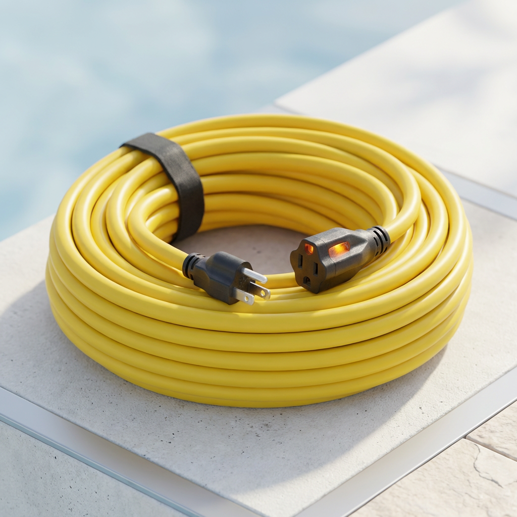 Heavy Duty Extension Cord 100 ft Waterproof