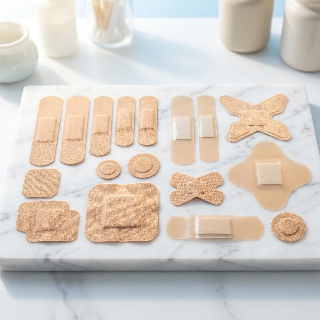Assorted bandages